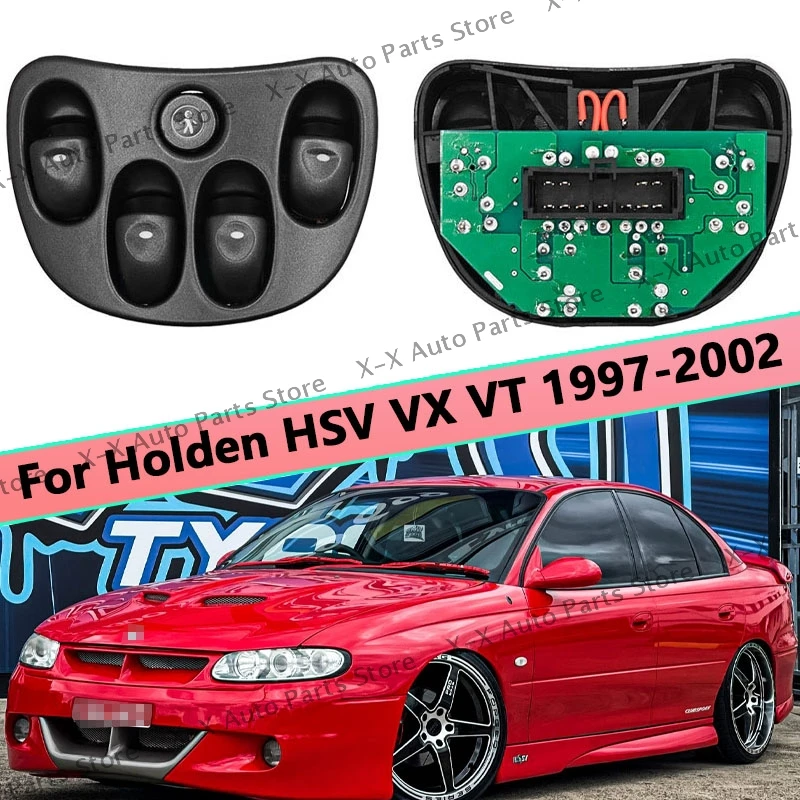 Фото 92047005 Для Holden HSV VX VT 1997-2002 Berlina Commodore Clubsport Senator: Электрический главный переключатель стеклоподъемника, кнопка, 11 контактов №1