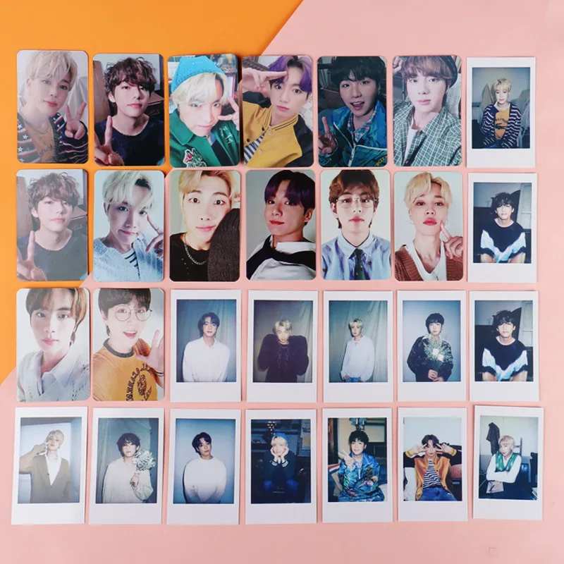 

KPOP Bangtan Boys PID New Album High Quality Signed Cards LOMO Photo Cards Collection Cards Star Cards Gift SUGA Fan Collection