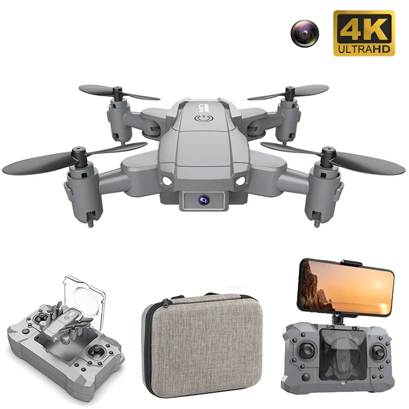 

New KY905 Mini Drone 4K Profesional HD Camera Wifi FPV Foldable Dron Quadcopter One-Key Return RC Helicopter Boy Toy Gift