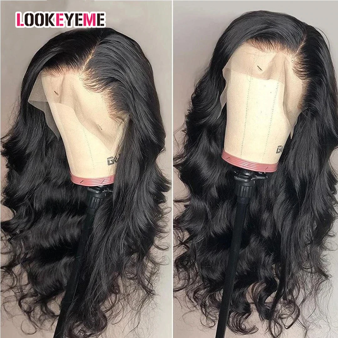 

Human Hair Lace Frontal Wig13x4 HD Transparent Lace 100% Human Hair Wigs Brazilian Remy Body Wave Lace Wigs For Women Human Hair