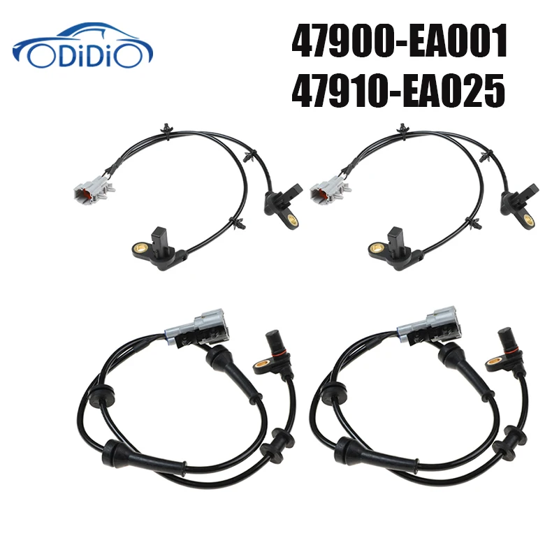 

Front Rear Left Right ABS Wheel Speed Sensor 47900-EA001 47910-EA025 47900EA001 47910EA02 For Nissan Navara D40 Pathfinder R51