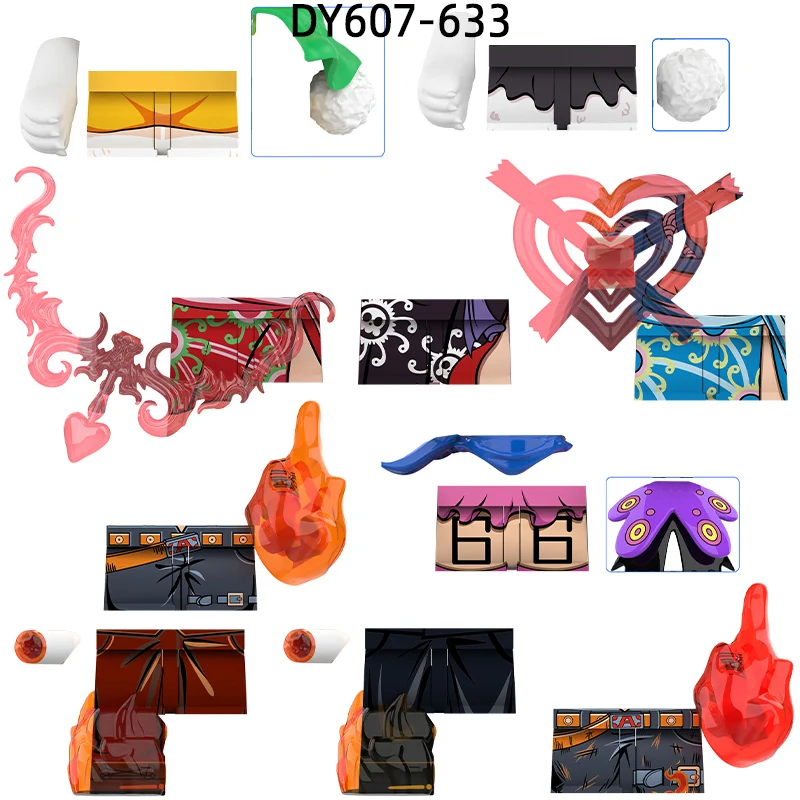 Фигурки Лучник Оружие Брюки Запчасти для волос Модель Блоки MOC Набор кирпичей