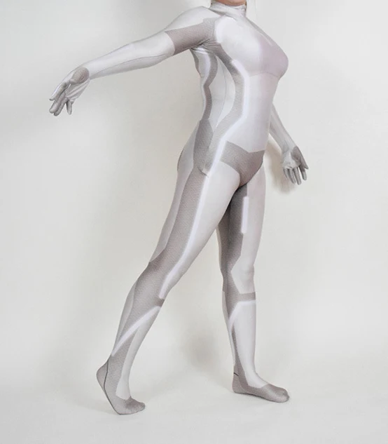 Tron Legacy Cosplay Costume Superhero Girls Boys Zentai Halloween Bodysuit Adults Kids Suit | Costumes