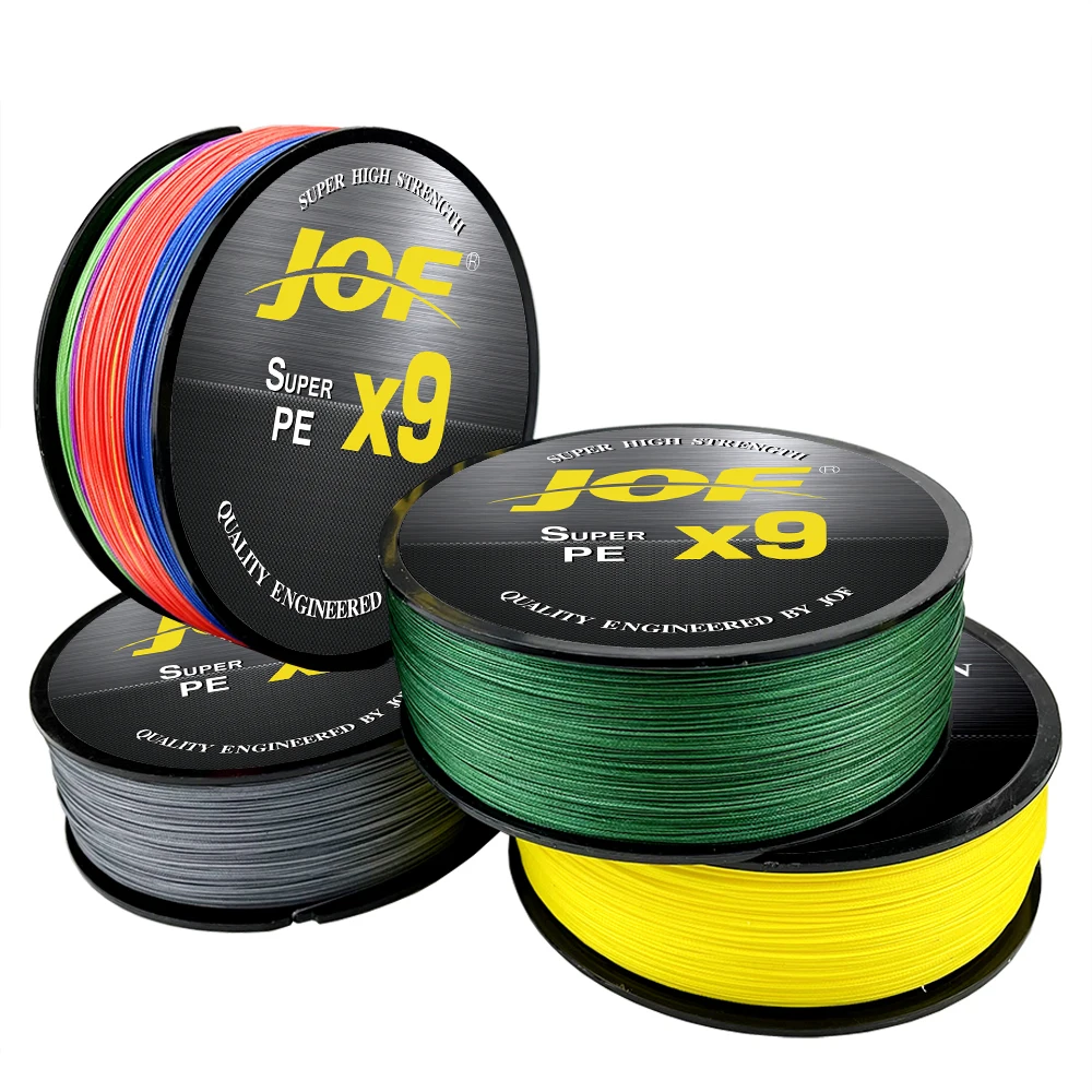 

300m 500m Round Body Long Casting Jigging PE Line Smooth Fishing Lines Max Power 20lb-100lb Ocean Jig Braided Wire X9 Strands