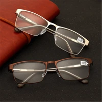 men business anti blue light reading glasses progressive multifocal titanium alloy frame male eye protection eyeglasses