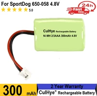 ni mh 300mah 4 8v for sportdog 650 058 dc 17 kinetic mh120aaal4gc dogtra fieldtrainer sd 400 receiver sd 400s dog collar