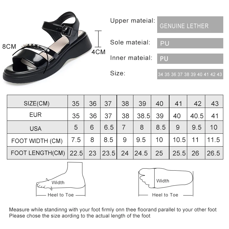 AIYUQI Women Sandals Wedge 2023 New Summer Genuine Leather Women Sandals Fashion Roman Open-toed Sandals Women