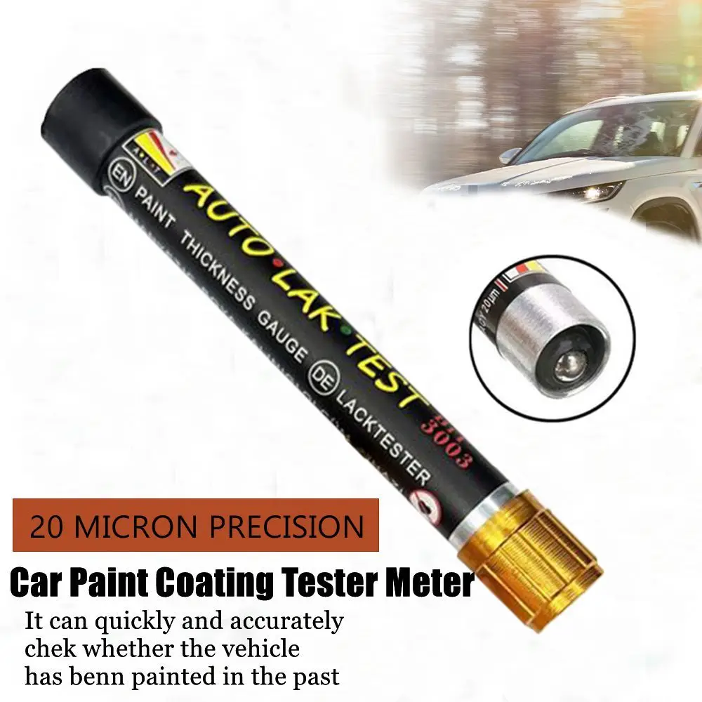 Portable Car Paint Coating Tester Meter Digital Car Coating Paint Tester Meter Pen Thickness Meter Gauge For Automobile Car