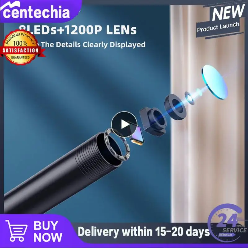 

Wifi Hd Endoscope 1200p Usb Borescope Led Endoscope For Industrial Inspection 2.0mp Camera Endoscope Car Inspection Mini Camera