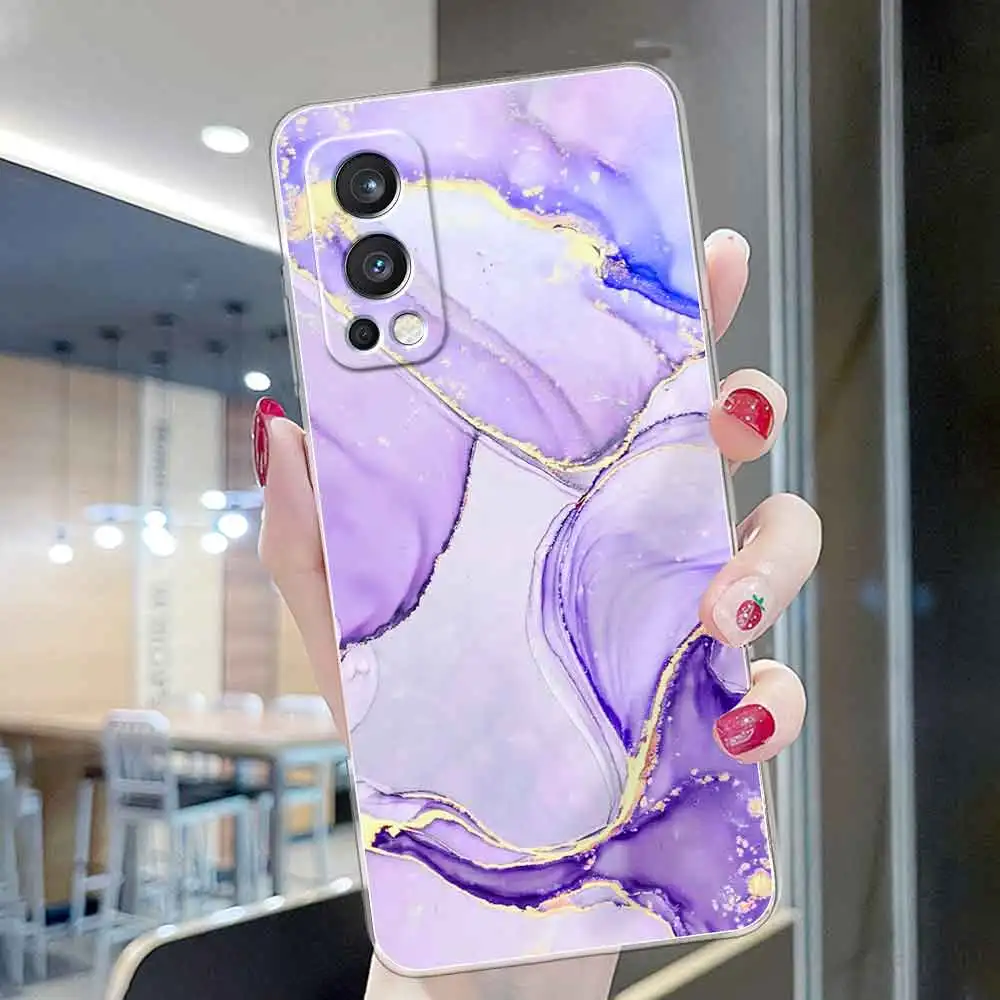 Противоударный чехол для OnePlus Nord 2 прозрачный мягкий силиконовый из ТПУ