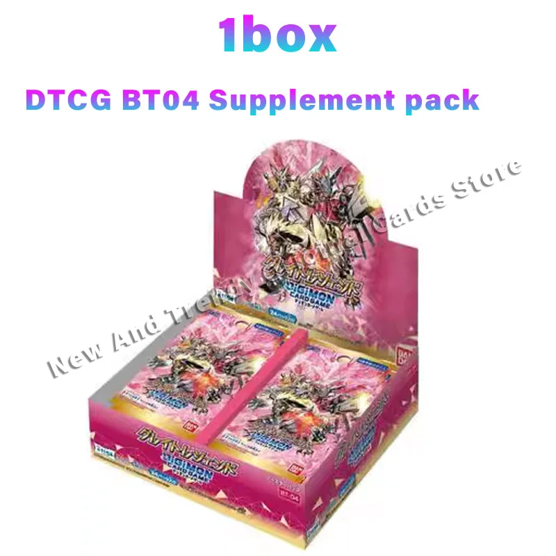 Оригинальный Bandai Digimon Adventure DTCG DIGIMON BT04 японская добавка ограниченный выпуск