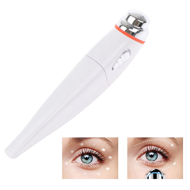 

Electric Sonic Eye Massage Anti Wrinkle Vibration Therapy Dark Circle Removal Face Massager Wand Anti-aging Pen Care Machine