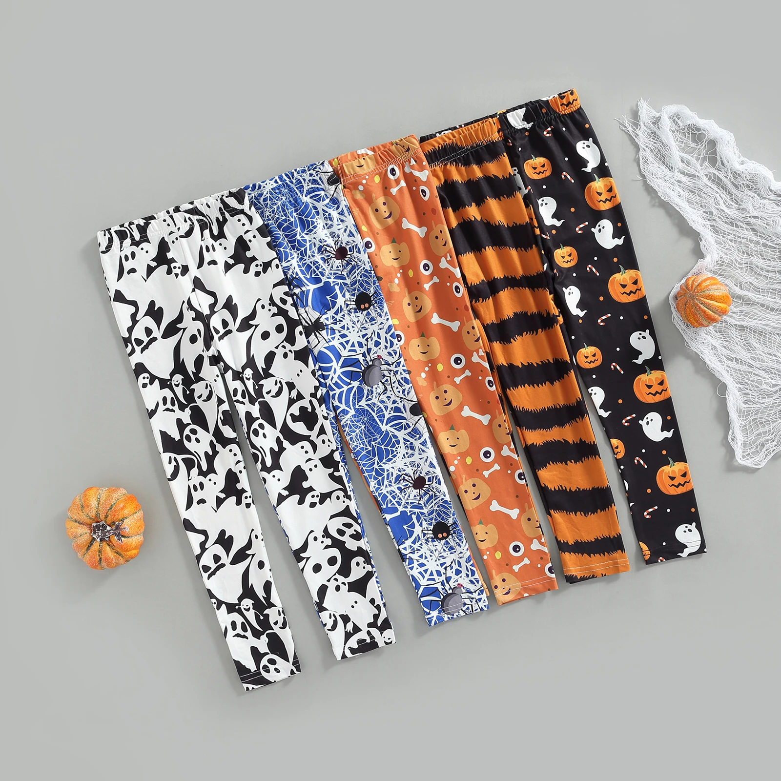 

Детские леггинсы на Хэллоуин, детские штаны для малышей на весну и осень, для маленьких мальчиков и девочек, милая одежда в стиле унисекс для...