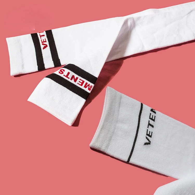 Spring, summer, autumn golf over-the-knee female fashion sports socks antiskid warm cotton stockings