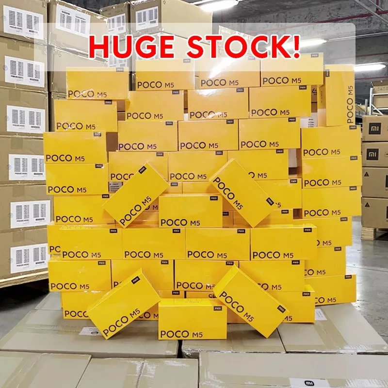 New POCO M5 Global Version Smartphone 64GB / 128GB MTK G99 Octa Core 90Hz 50MP Camera 5000mAh Battery 6.58