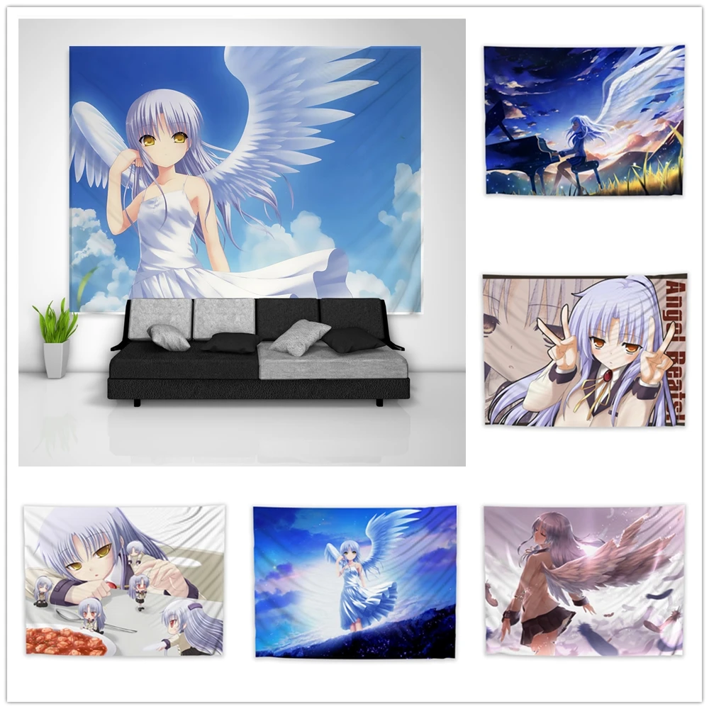 

Digital Oil Painting Japanese Anime Angel Beat! Tachibana KanadeDIY Hand-painted Canvas for Home Decoration