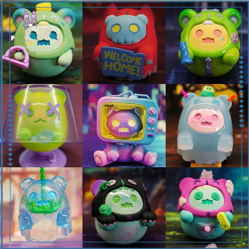 

В поисках единорога, Shinwoo, призрак, медведь, дом, серия глухая коробка, весна, манга, кавайные фигурки героев, милая детская игрушка, загадка, подарок на день рождения