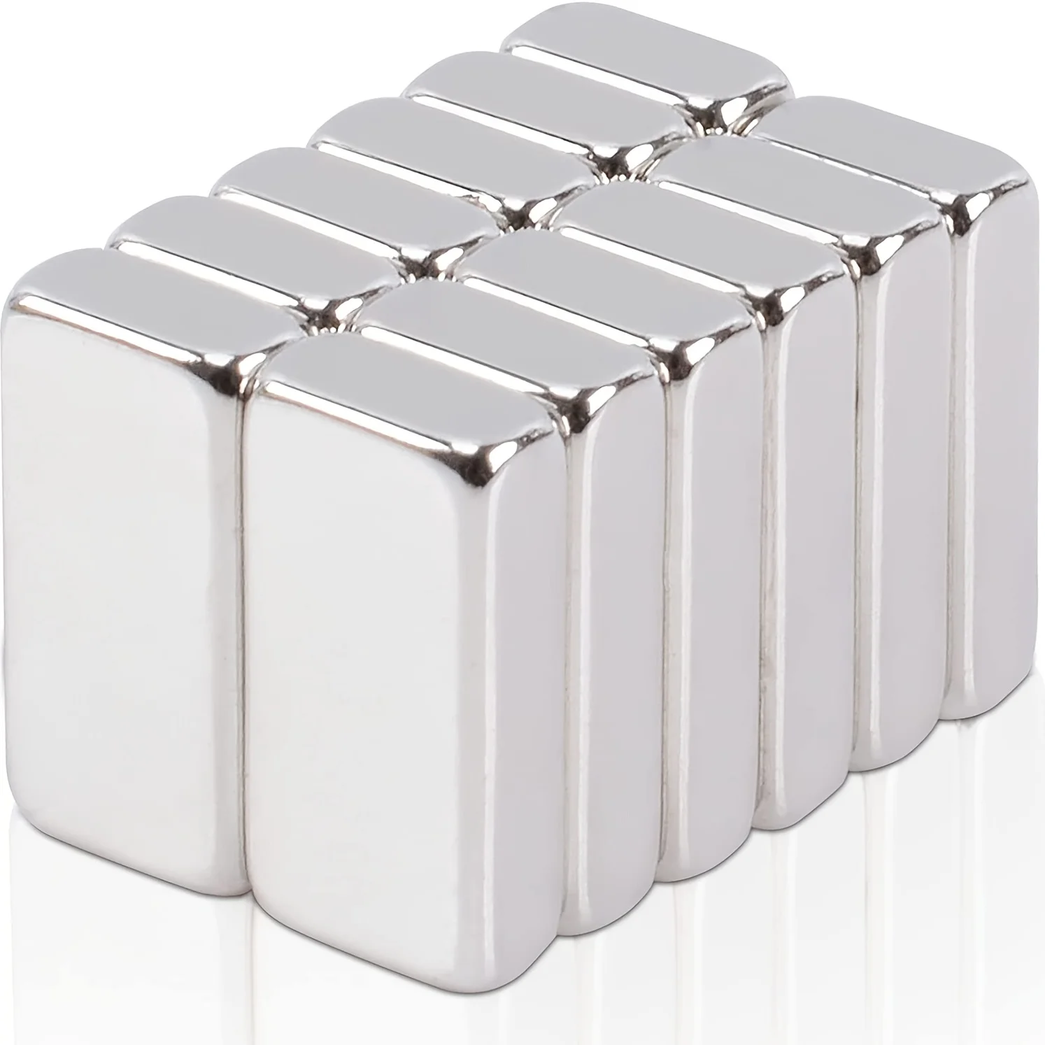 

12pcs Rectangular Magnet Sheets, 12mmx6mmx3mm Square Strong Magnet, Versatile Rectangular Neodymium Magnet, Applicable Building