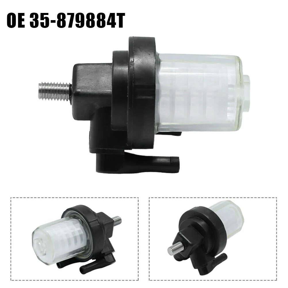Filter Gas Fuel Filter 35-879884T 35-889527T02 879884T Black+white Brand New Boat Parts Fuel Systems Brand New