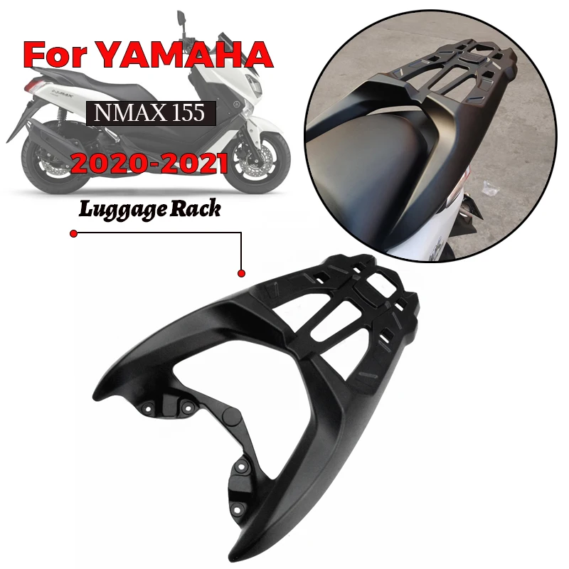

Для YAMAHA NMAX 155 N-MAX 155 2020-2021 стойка для нагрузки ящик для инструментов поддерживающая пластина Алюминиевый Комплект для крепления заднего багажника скутера