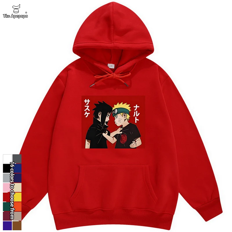 

2022 Hoodie Hoody Sweatshirt Men Streetwear Hooded Pullover Anime print Harajuku Hoodie Hip Hop Clothing