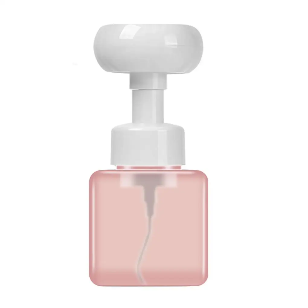 

250/300ML Soap Bottle Foaming Lotions Refillable Bottle Shampoo Cosmetic Empty Flower Pump Head Soap Empty Bottle