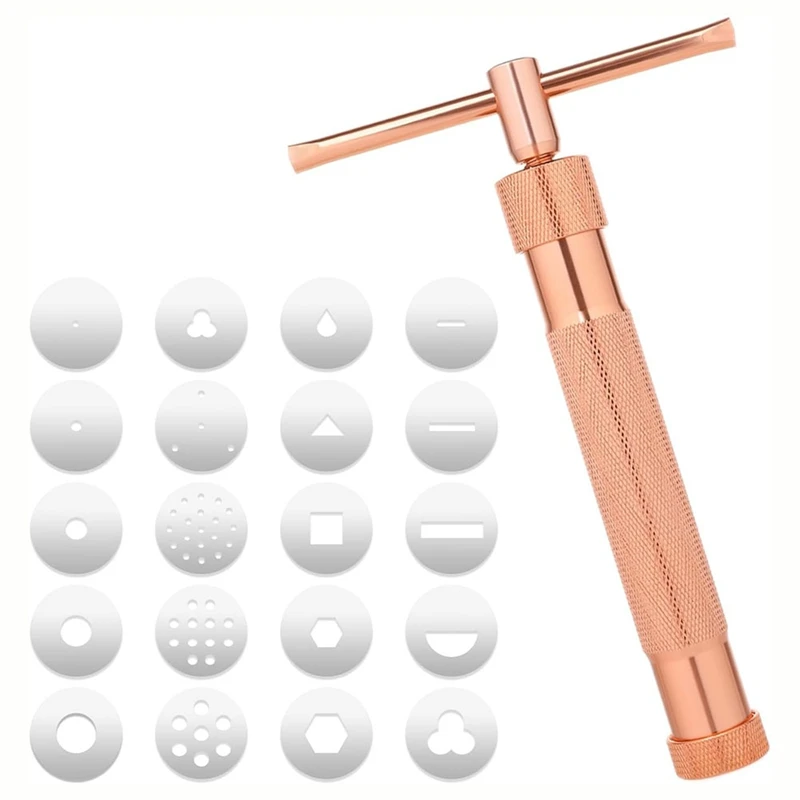 Экструдер для глины экструдер мастики из нержавеющей стали с 20 дисками сахарной