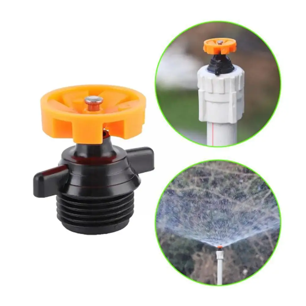 

360 Degree Rotating Watering Nozzle 1/2" Male Thread Park Automatic Irrigation Garden Lawn Sprinkler Rotation Plante Nozzle K0T4