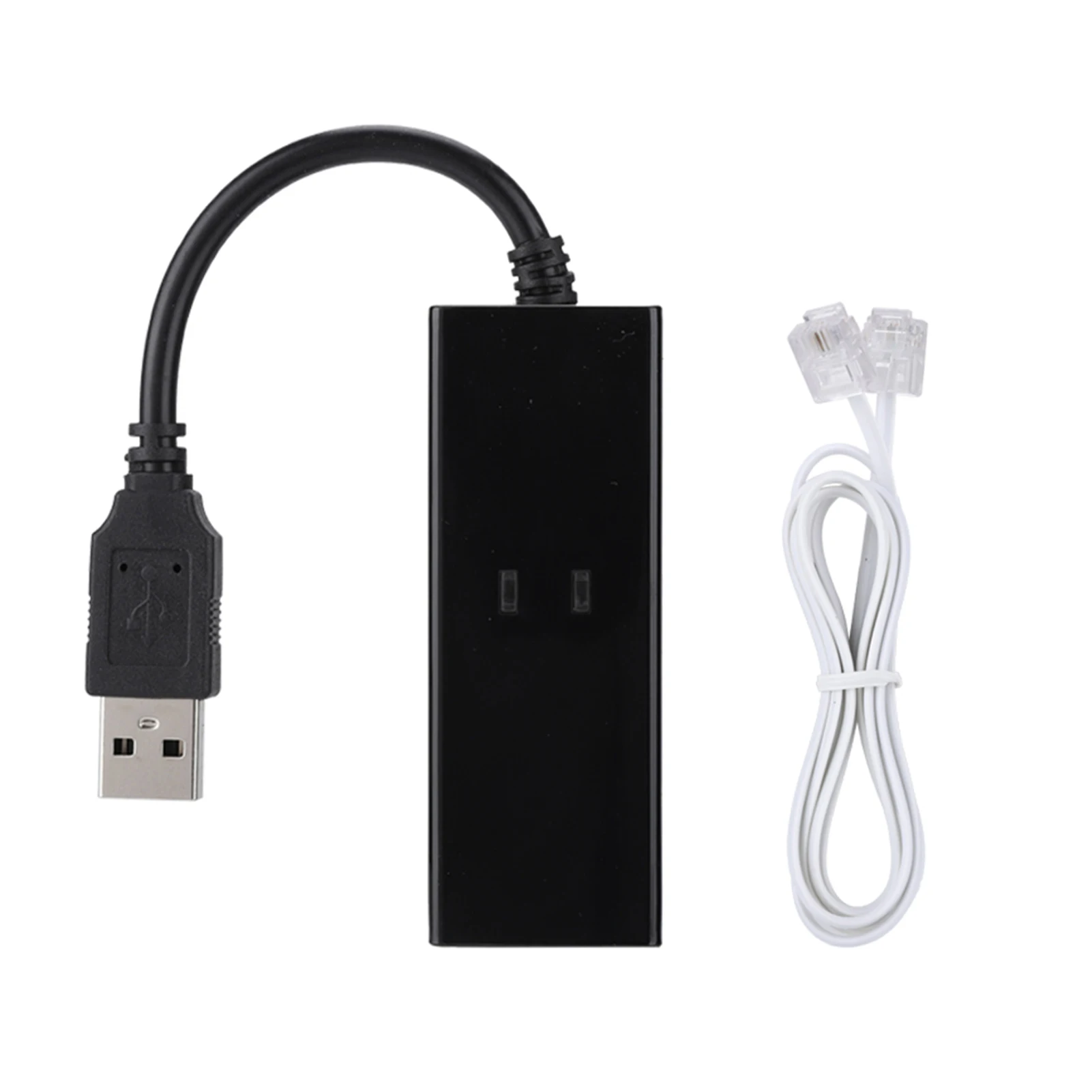 

USB 56K External Dial Up Voice Fax Data Modem Fit For Win7 Win8 Win10 XP