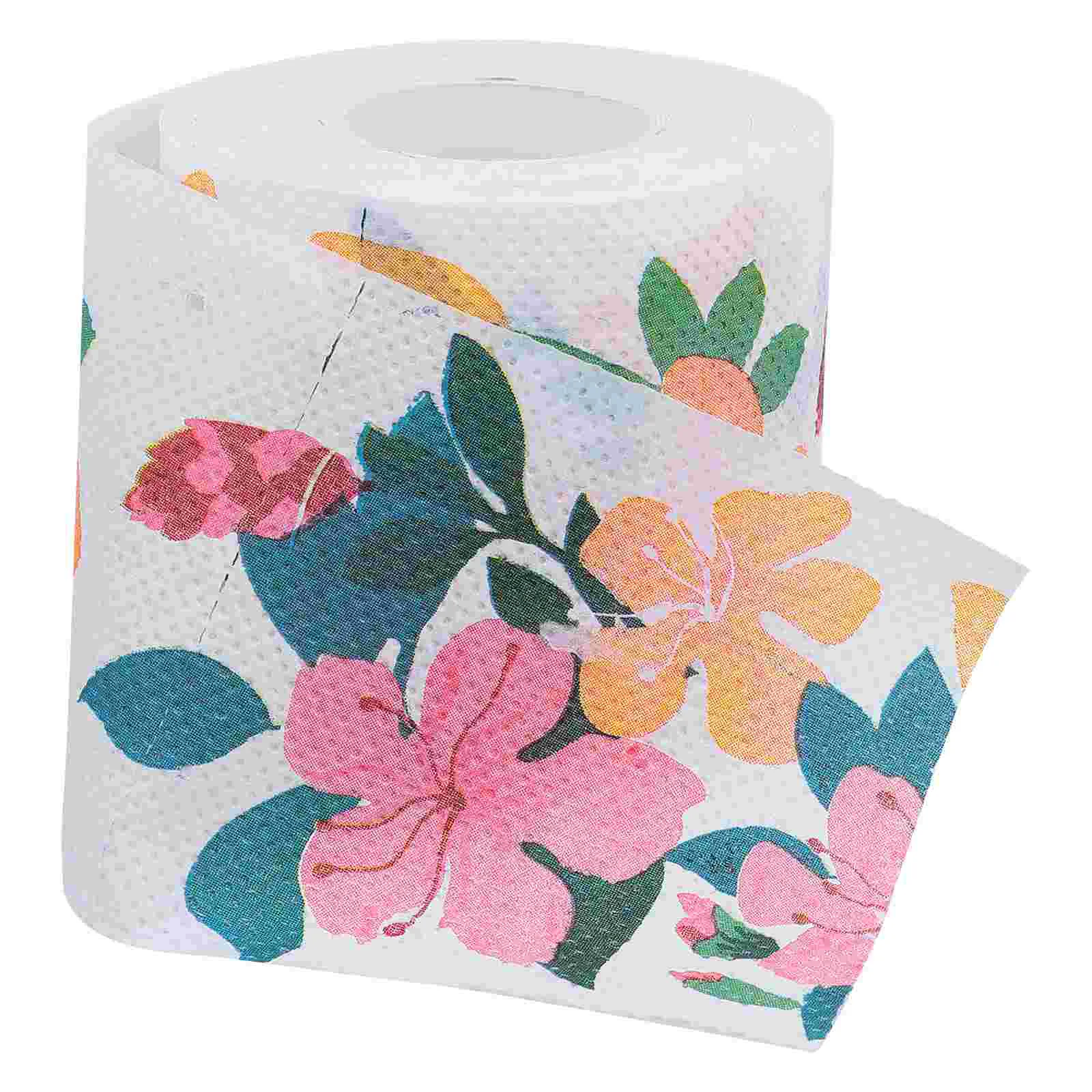 

Printed Roll Paper Home Supplies Disposable Napkin Toilet Handkerchief Napkins Colored Tissue