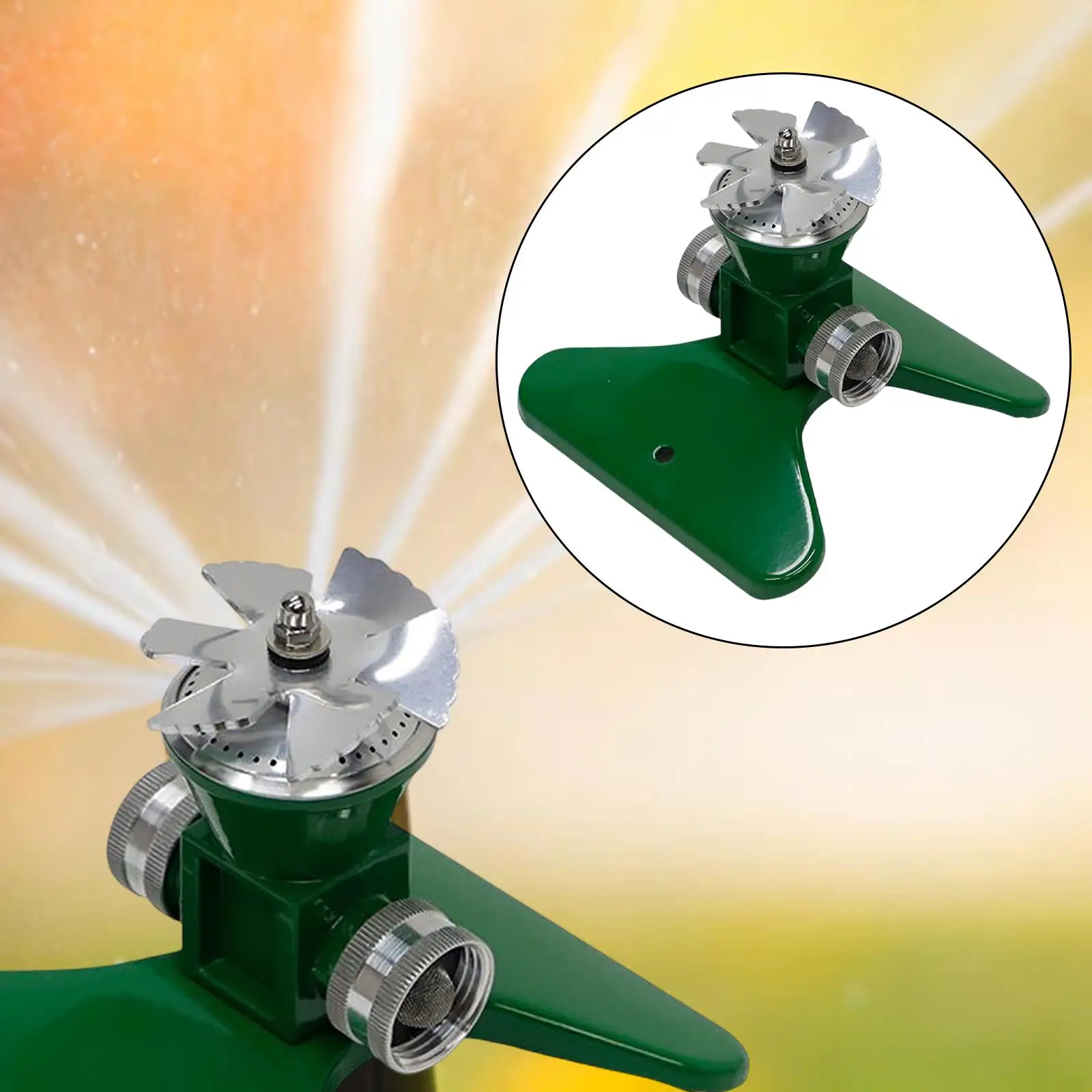 

Спринклер для сада с основанием, Садовые принадлежности для полива, для использования на открытом воздухе