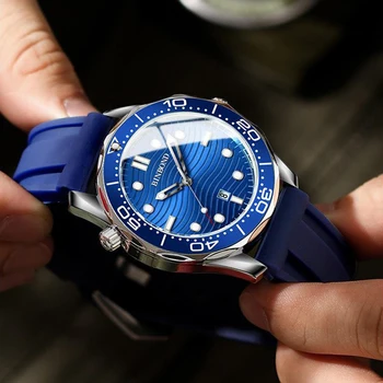 POEDAGAR Men Watch Fashion Sport Chronograph Silicone Quartz Watches Top Brand Luxury Waterproof Luminous Date Men's Wristwatch 2