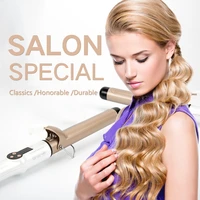2022 new ceramic electric hair waves curling iron digital professional perfect hair curler roller wand styler styling tools