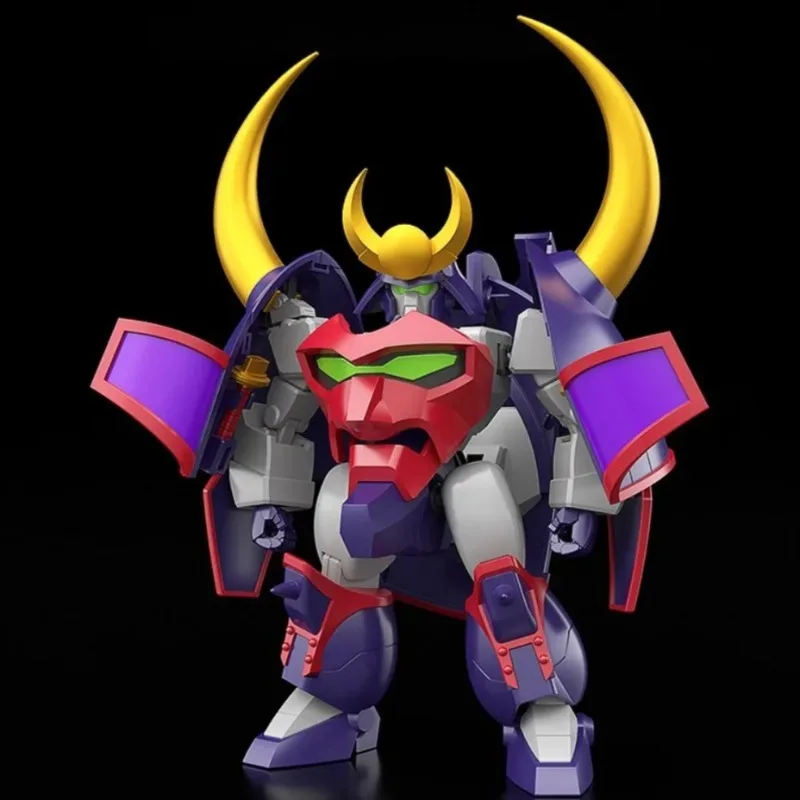 Фото В наличии Оригинальная сборная модель GSC MODEROID Madou King Granzort Musha Metal, 12 см, ПВХ, подвижная, аниме-меха, коллекционная игрушка №3