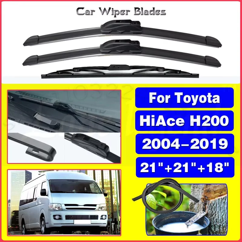 

Для Toyota HiAce H200 RegiusAce Van 2004-2019, щетки, аксессуары для чистки лобового стекла, бесшумная версия обновления