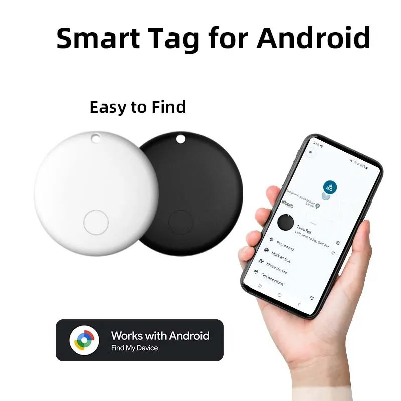 Rastreador Android adequado para Android Google Find My Device Localizador Bluetooth dispositivo anti-perda de posicionamento global