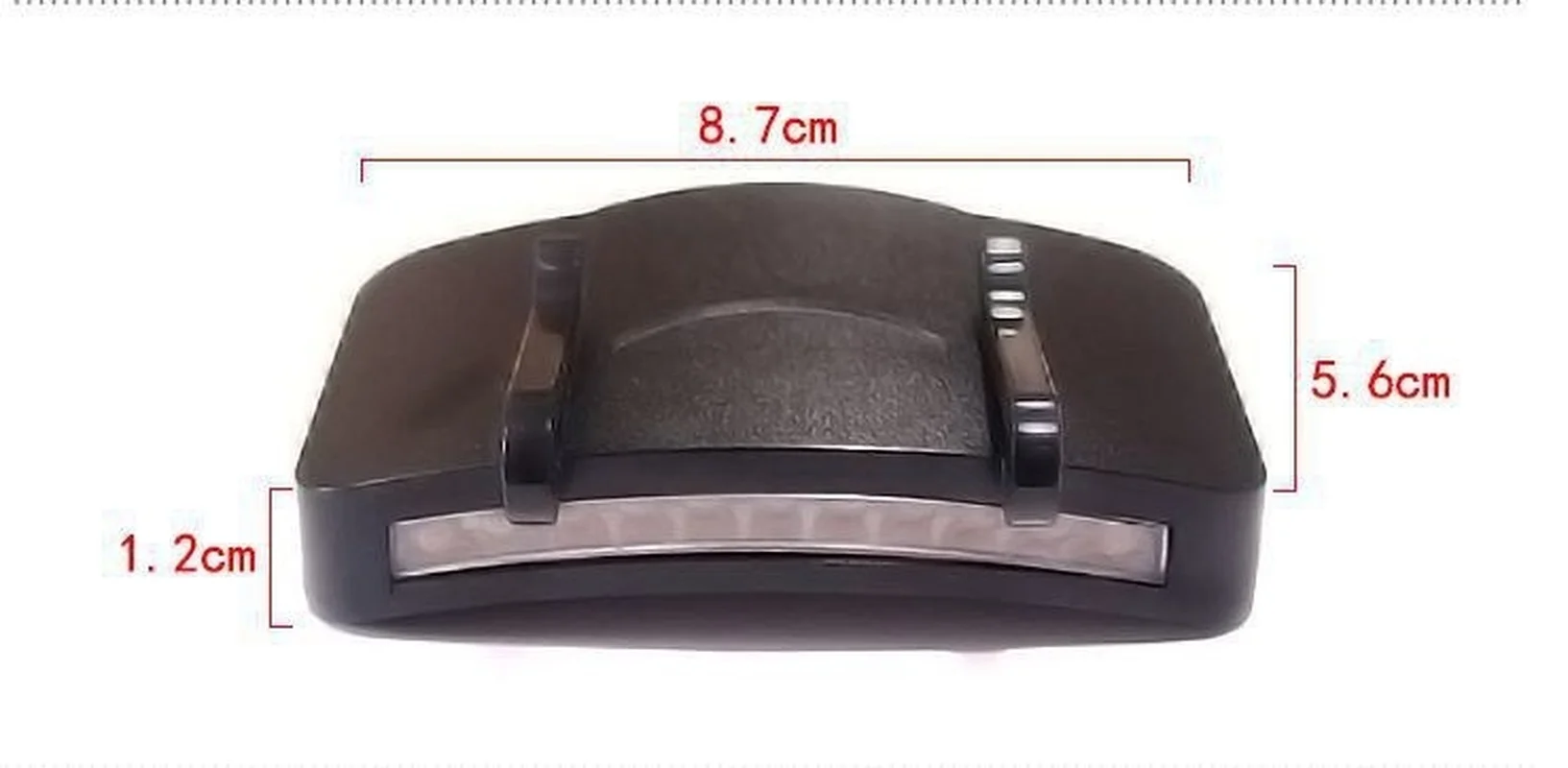 Перезаряжаемый светильник с зажимом и крышкой для ночной рыбалки головной