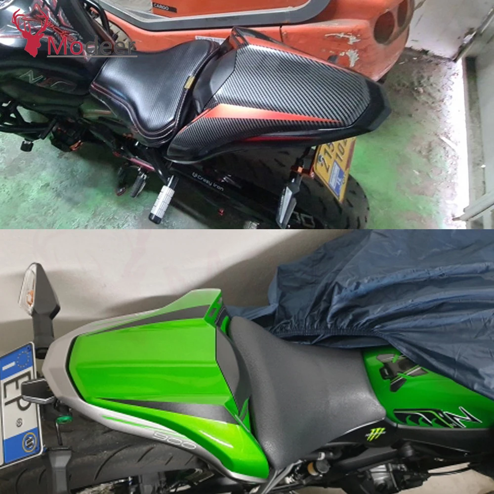 Fo KAWASAKI Z900 2017 2023 модифицированный задний горб из углеродного волокна для