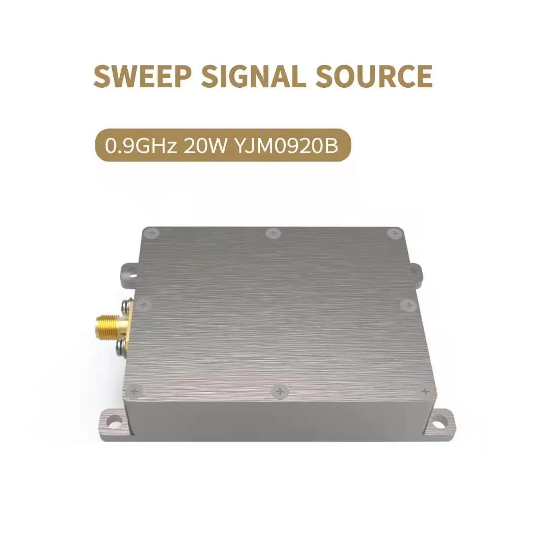 

SZHUASHI 100% NEW 0.9GHz 20W ( 43dBm ) Sweep Signal Source Shielding Module For 860-970MHz Wireless Signal Shielding
