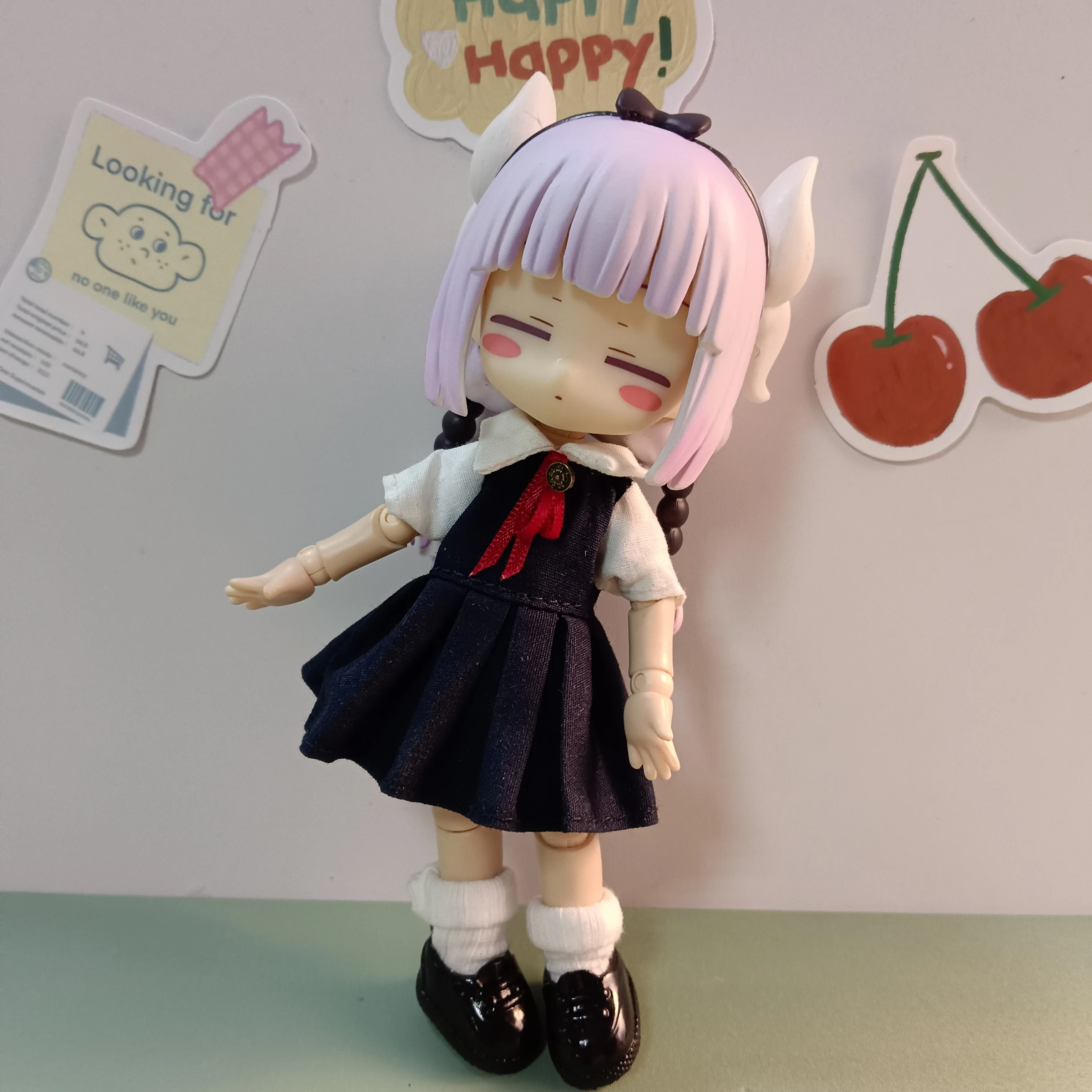 Ob11 1/12 Miss Kobayashi's Dragon Maid аниме KannaKamui BJD модель куклы костюм горничной командир