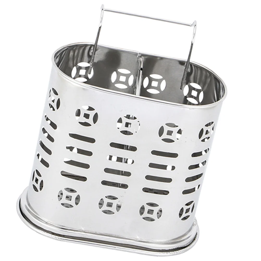 

Kitchen Utensil Holder Dishwasher Portable Cooking Organizer Wall Mounted Drying Rack Basket Chopsticks Flatware Organizers