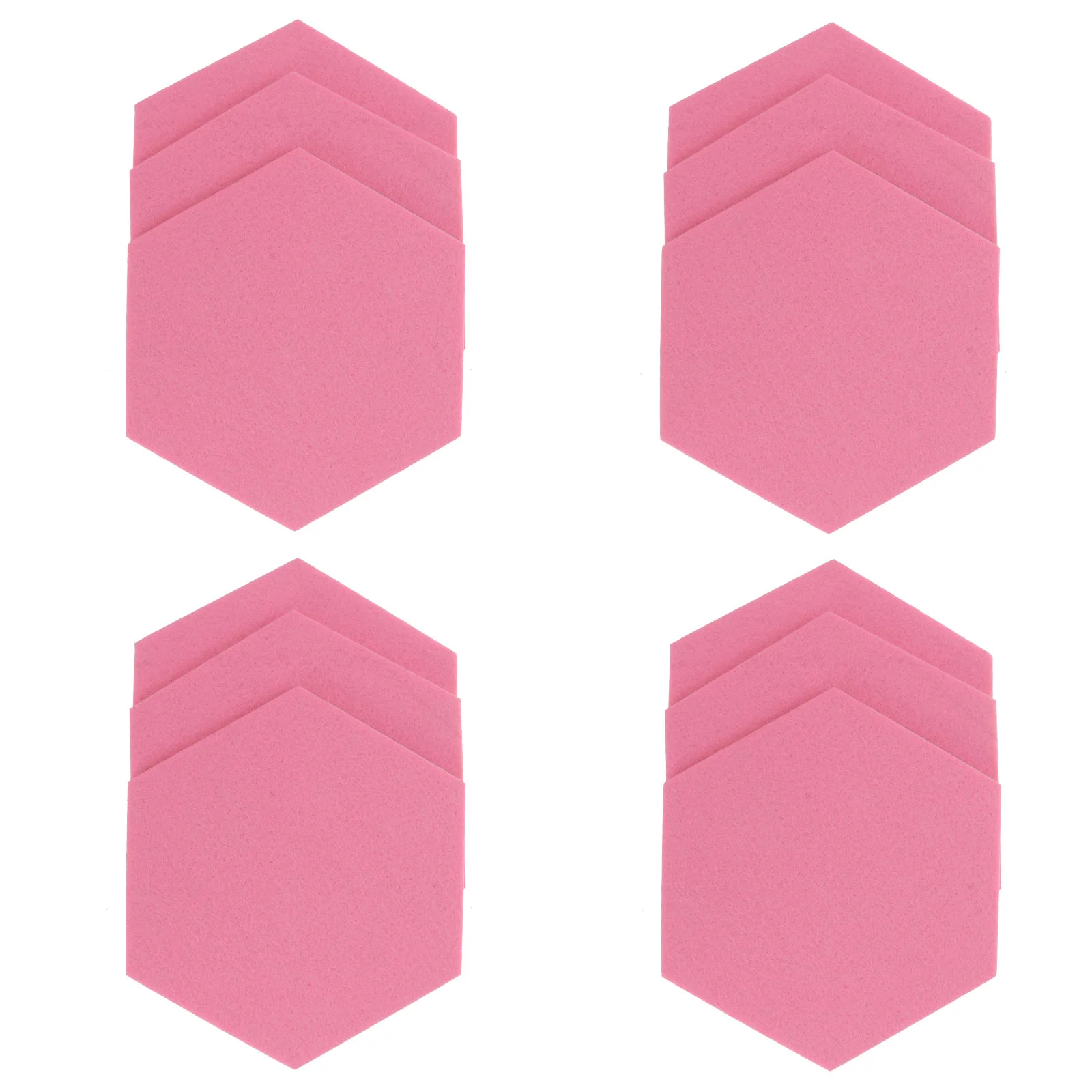 12 шт. декор фетровый фон стикер на стену шестиугольная доска рамка фото домашнее