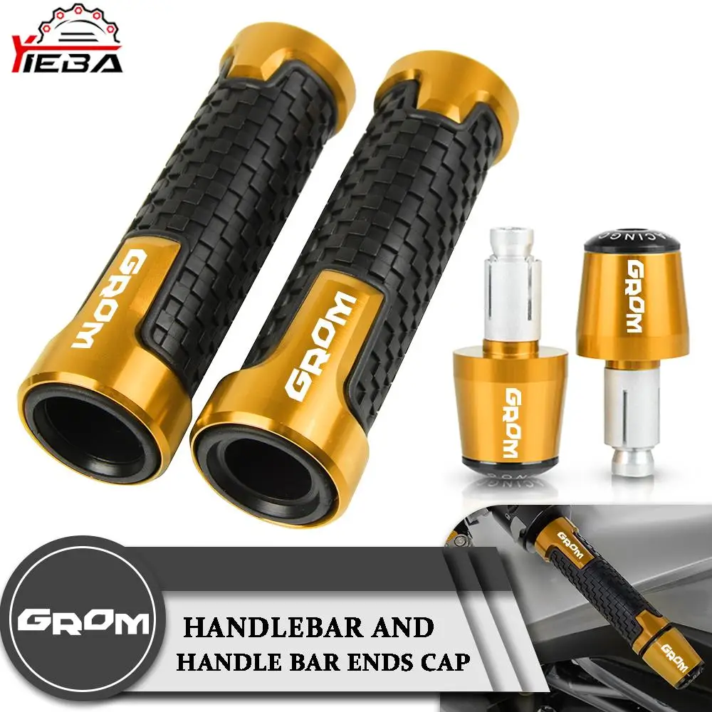 

For HONDA GROM MSX125 MSX 125 2014 2015 2016 2017 2018 2019 2020 2021 Motorcycles Handlebar Grips Plug Slider Handle Bar Ends