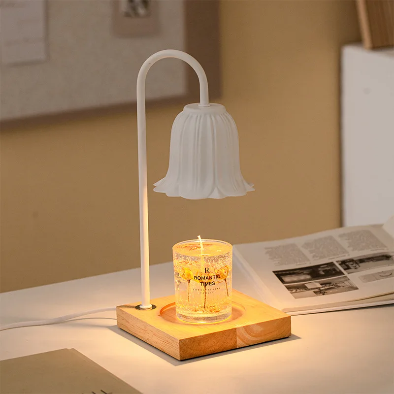 

Lamp Atmosphere Decor Table Romantic Sleep Wax Tulip Home Aid Lamps Warmer Aromtherapy Lamp Electric Candle Melting