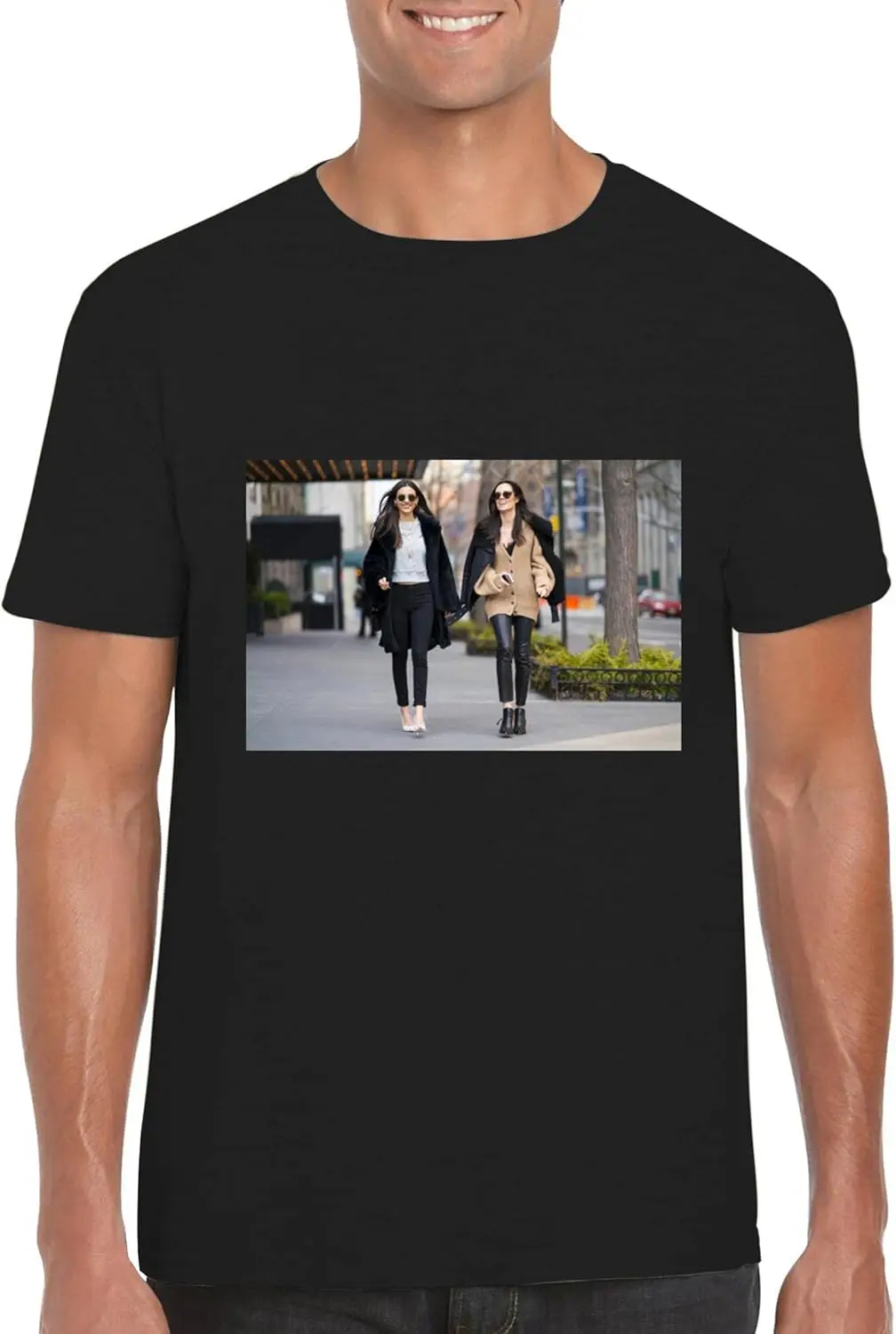 Victoria Justice — мужская футболка с круглым вырезом FCA # ФАГ 1426314