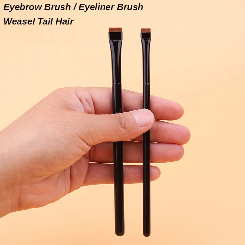 

Angled Eyebrow Brush Eyeliner Brush Liquid Gel Flat Eyeliner Brush Thin Eyebrow Concealer Brush Eye Makeup Brushes Makeup Tools