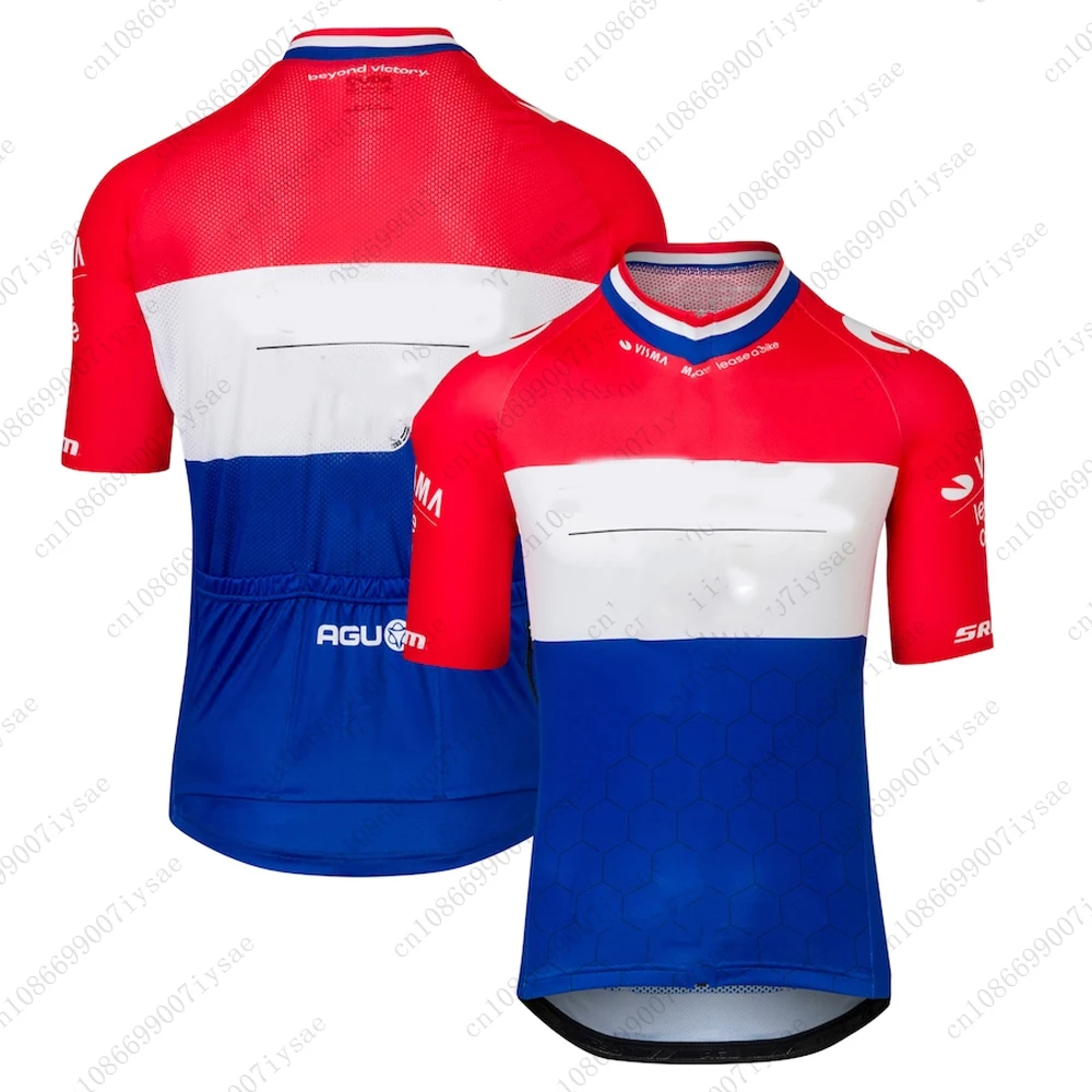 Visma Bike Jersey 2024 высококачественная велосипедная рубашка унисекс
