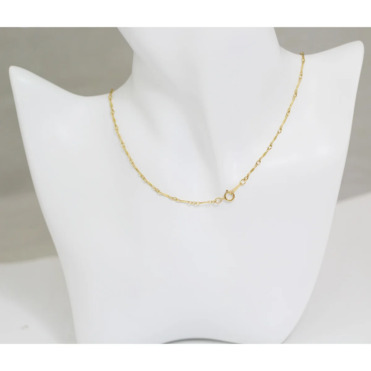 

Beadsnice Chain Clasp Gold Filled Birthday Gift 14K Link Necklaces