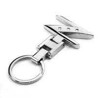 z style car key chain ring chrome finishing zinc alloy for nissan 280zx 300zx 350z 370z z diy key chains key ring accessories