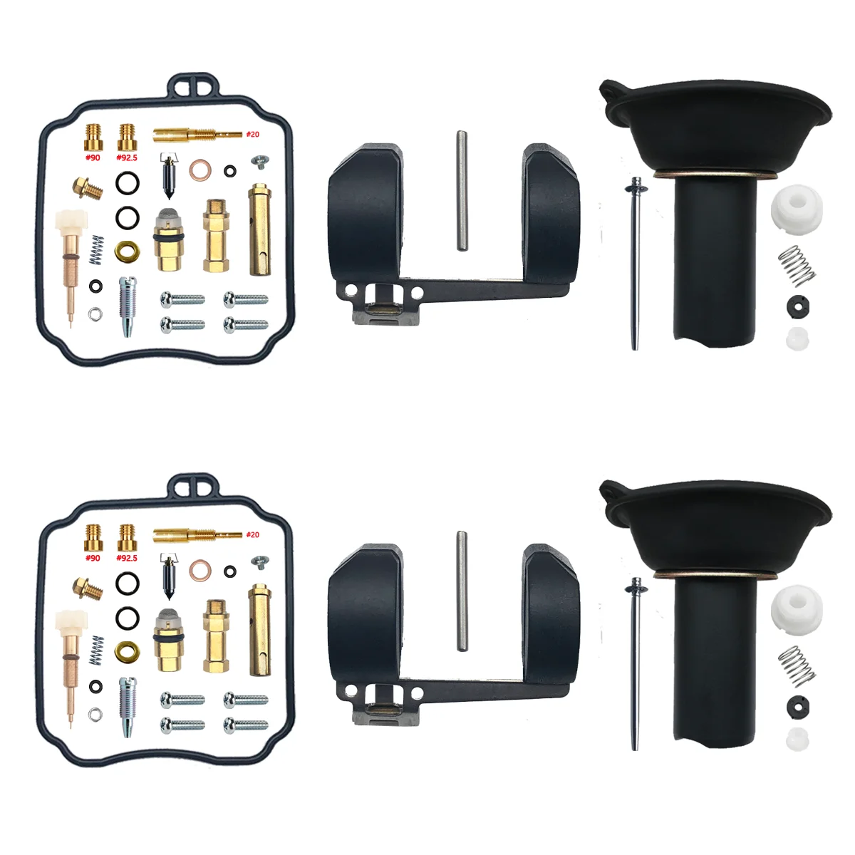 

V-Star 650 Drag Star 650 XVS650, комплект для восстановления карбюратора, диафрагма, поплавковый клапан пневматического отсека, детали 1997-2017 гг.